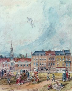 Een luchtige Guy Fawkes, 1840